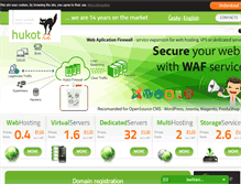 Tablet Screenshot of hukot.net